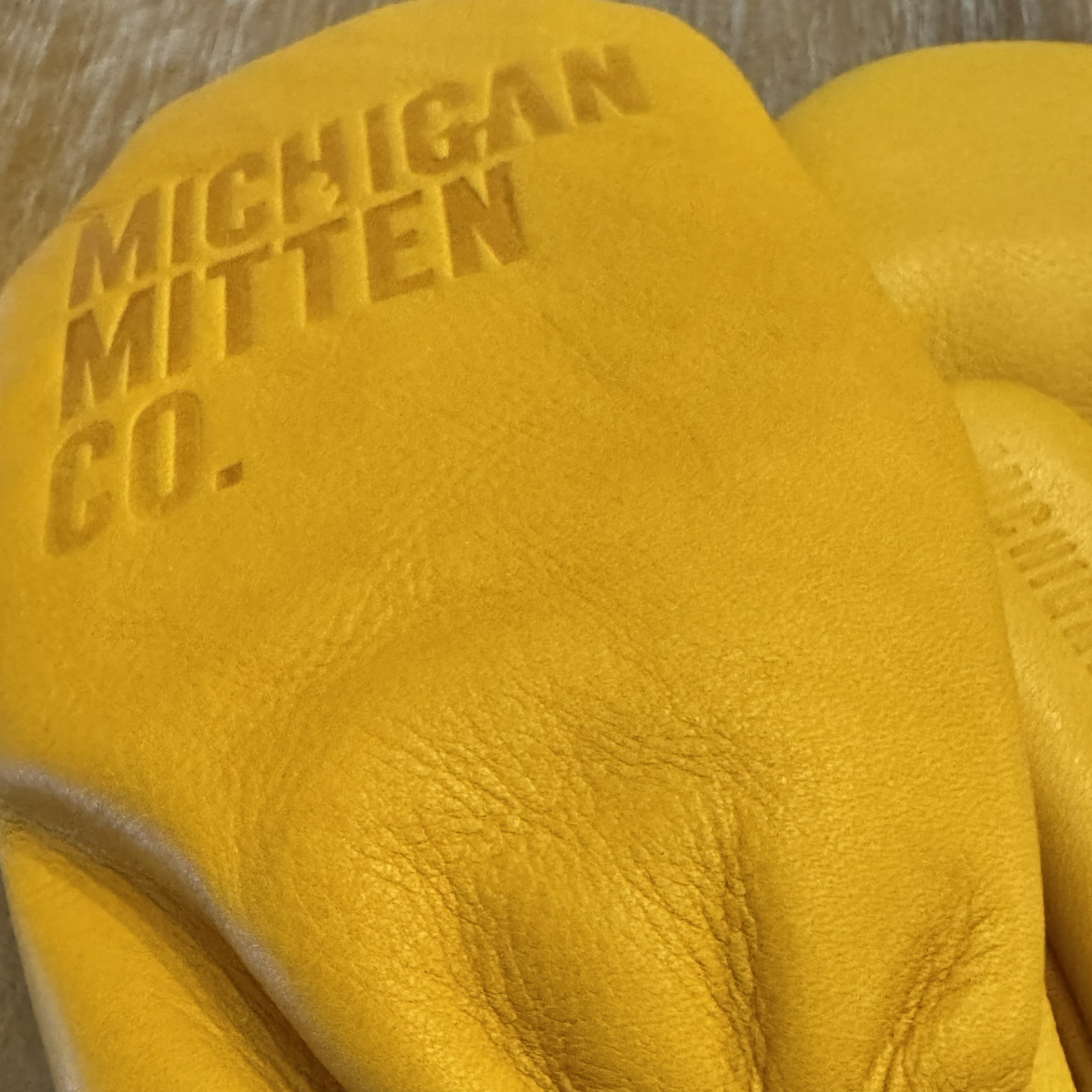 Cowhide Chopper Mitten
